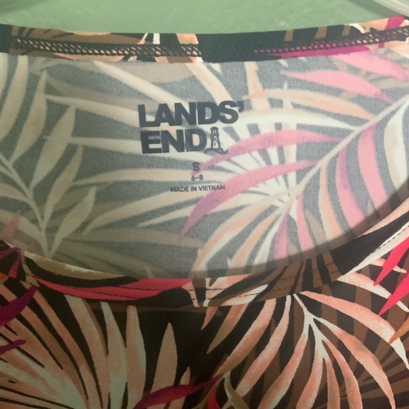 Lands’end  Spring Stretch Top sz S (6-8) - Picture 3 of 4